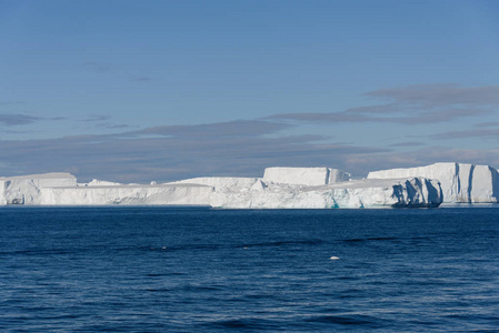 南极洲的小冰山