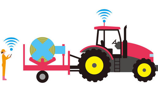 智能农业自动农用拖拉机