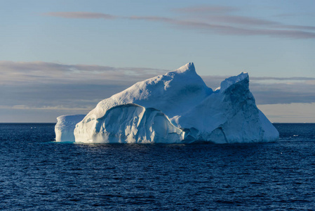 南极美丽的冰山