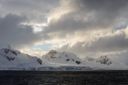 南极景观，海景