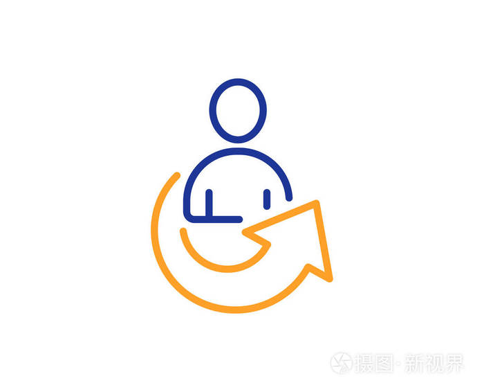共享线图标商业管理标志