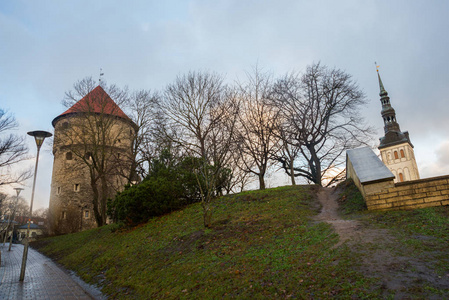  Church, Niguliste kirik. Kiek in de Kok Museum and Bastion Tunn