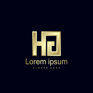 草间弥生高清图初始字母hg标志模板矢量设计照片