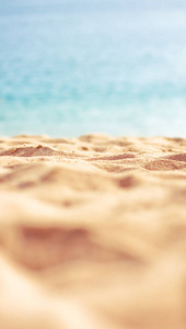 沙滩沙滩旅游海景度假及暑假概念优雅视觉