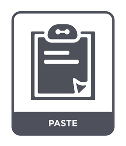 粘贴图标矢量插照片