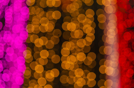  Festive background with bokeh defocused lights