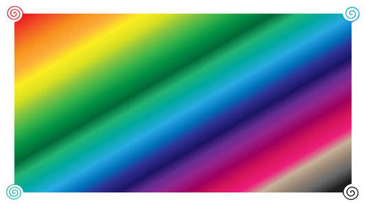 彩虹所有颜色的抽象背景梯度。 eps10