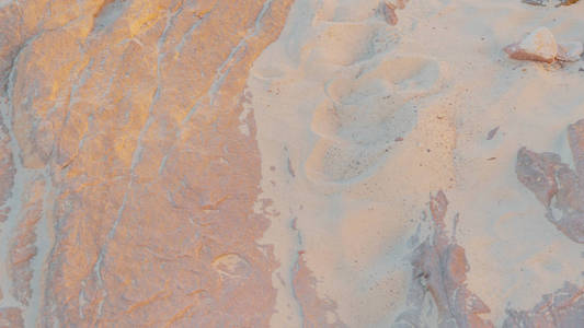 埃及纹理彩色峡谷在阳光明媚的天气