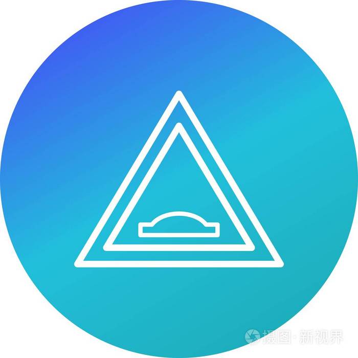 矢量驼峰桥路标ICO