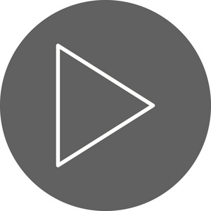 播放矢量图标标志图标矢量插图的个人和商业用途.照片