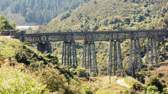 新西兰泰埃里峡谷铁路桥