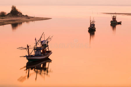 泰国沿海渔业船