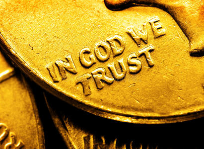 我们相信上帝的金币