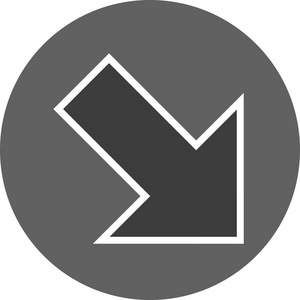 右下角矢量图标符号图标矢量插图个人和商业用途.照片