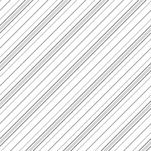 黑白线条纹理无缝图案。 矢量图。