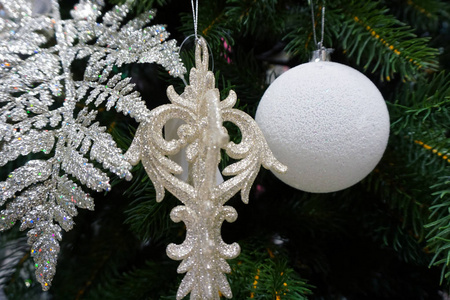  Christmas tree and holidays ornament  Image