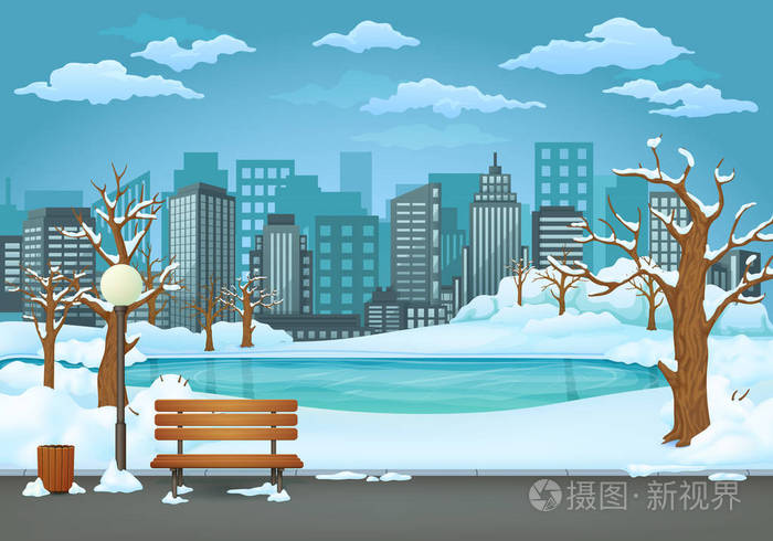 下载小样发票合同问题/举报老城的圣诞集市冬季街道图形黑白风景素描