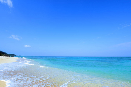 冲绳美丽的海滩图片图片