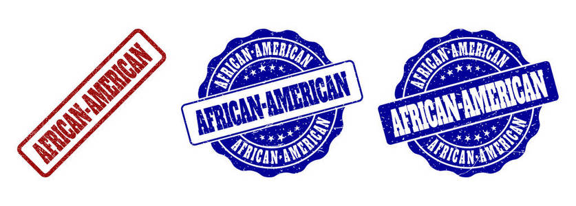 非裔美国人刮邮票密封件