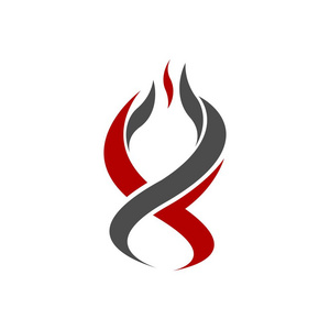 火炬logo图案设计图片