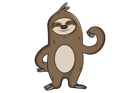 大拇指手绘图片