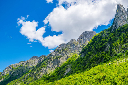 高山雪山景色