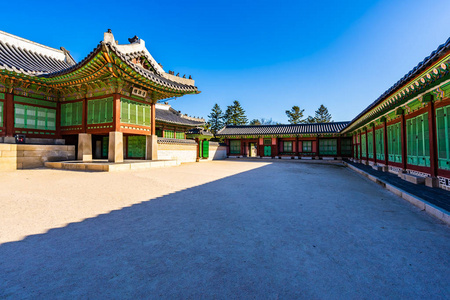 韩国首尔京博京宫美丽建筑