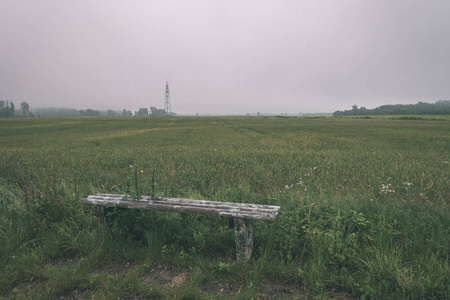 深秋乡村景色