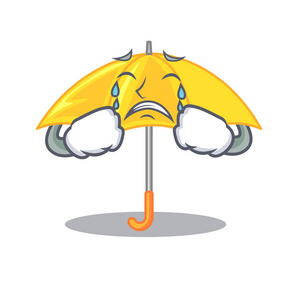 孤立的矢量表情符号-橙色的尖叫声的微笑.