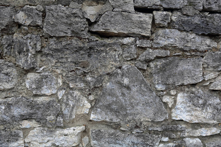 天然粗石的原始纹理表面照片