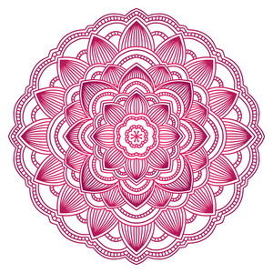 民族圆形装饰品.手绘印度主题.梅迪冥想瑜伽指甲花主题.