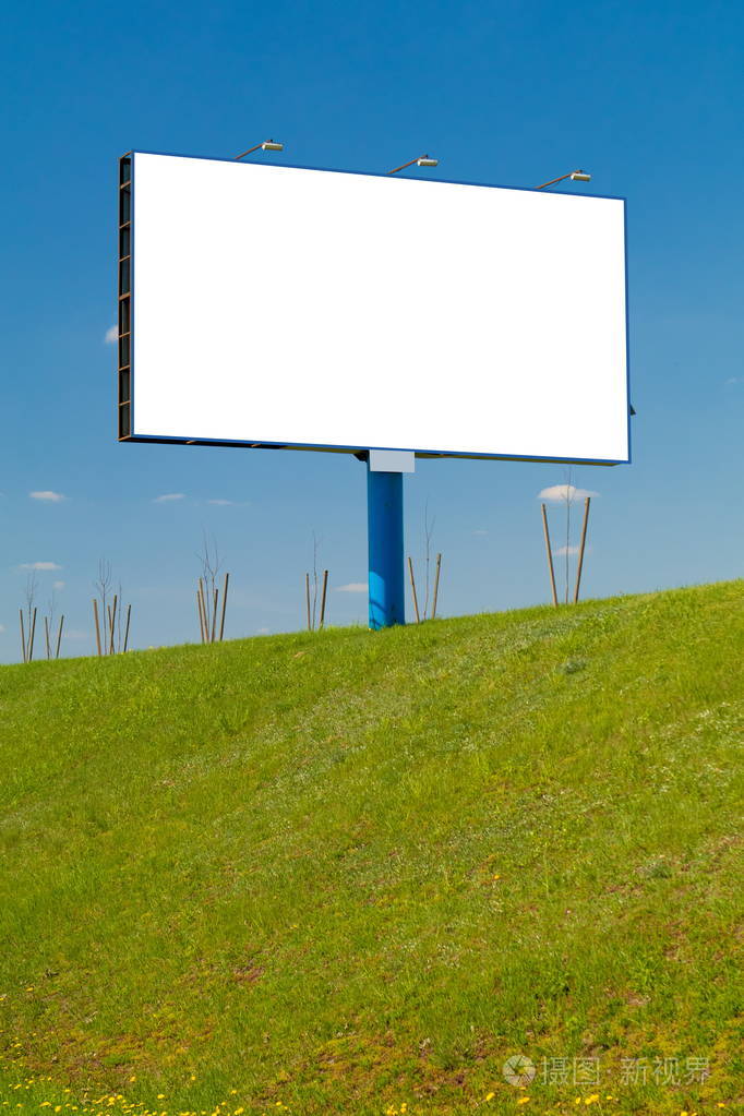 设计背景,城市街道和道路上的广告牌