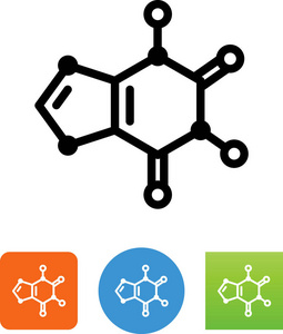 化学复合矢量图标