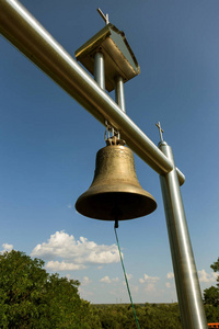 古老的钟楼钟声照片