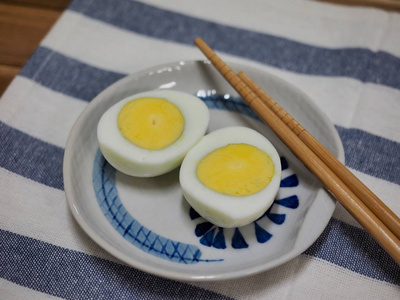 亚洲食物煮鸡蛋照片