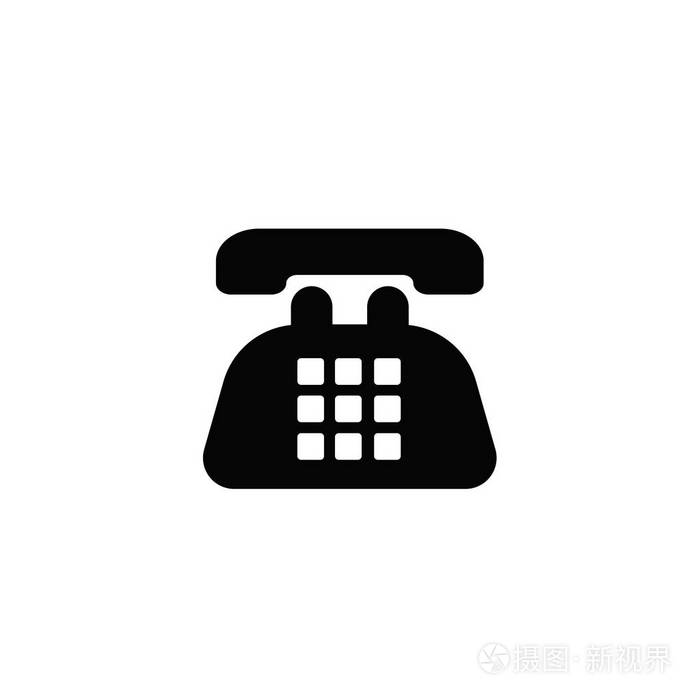 电话符号为您的设计标志ui. 矢量图.