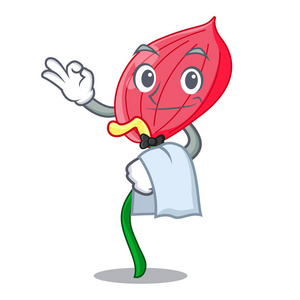 卡通花园矢量插图中的花粉照片