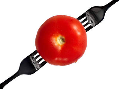 成熟的西红柿有机蔬菜和健康的饮食风格概念优雅的视觉。