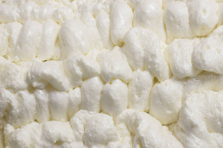 甜白奶油泡沫背景特写照片