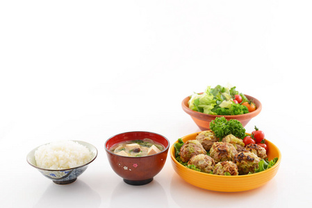 可口的饭菜图片