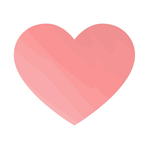 情人节的心脏艺术卡