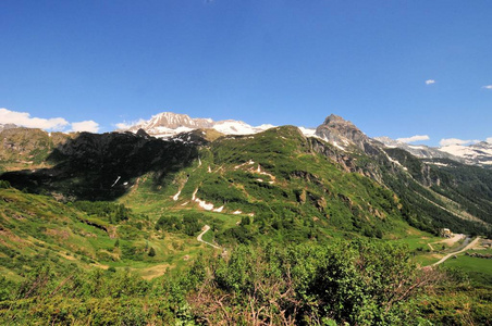 意大利欧洲山顶岩石全景