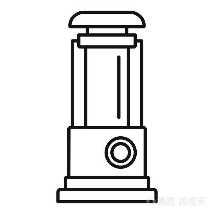水泵图标, 轮廓样式