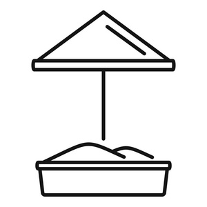 沙童游乐场图标, 轮廓样式