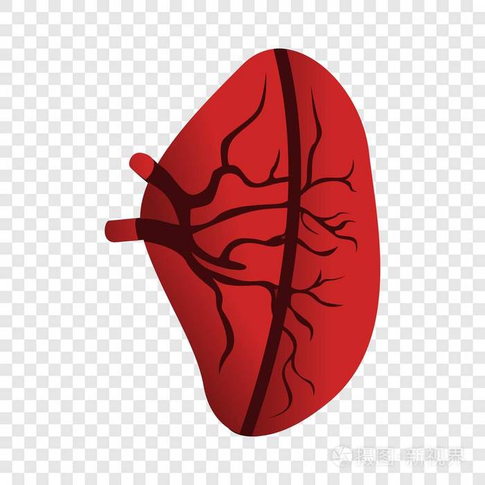 半脾图标, 卡通风格