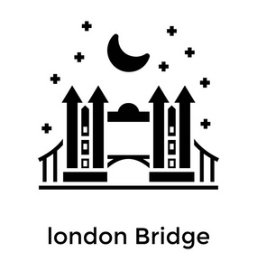 伦敦桥字形矢量设计