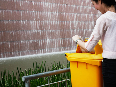 隔离乱扔垃圾图片