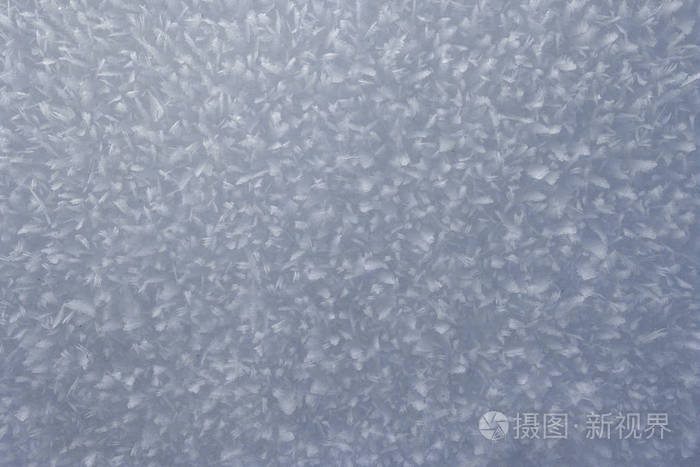 雪霜水晶背景冬天表面纹理
