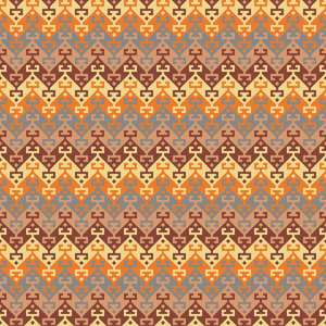 无缝几何民族图案. 传统土耳其基利姆风格. 样本包含在eps文件中.照片