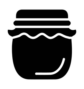 果酱罐子字形图标